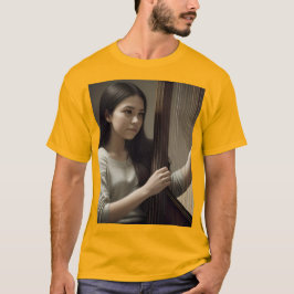 Leer de harp t-shirt