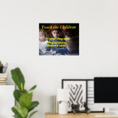 LEER DE KINDEREN POSTER (Thuiskantoor)