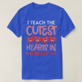 Leer de Kutest Hearts Kindergarten Leraar Valen T-shirt (Design voorkant)
