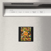 Leer de leukste pompoen in de patch herfst magneet (Insitu (Vaatwasser))