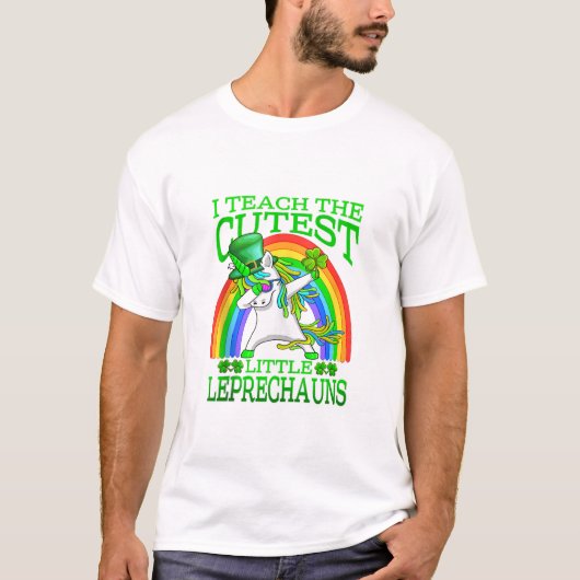 Leer de Schattigee Leprechauns St T-shirt (Voorkant)