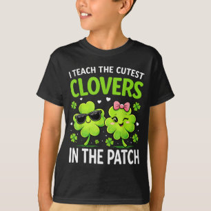 Leer de schattigste klavers op St. Patrick's Day T-shirt