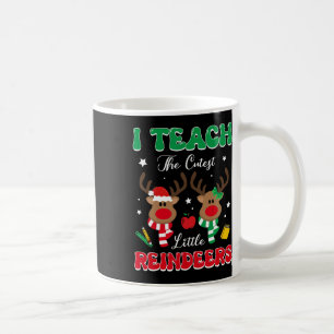 Leer de schattigste kleine rendier Rudolph leraar Koffiemok
