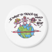 Leer de wereld om te gijzelen magneet (Voorkant)