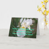 Leer - deel met God Kaart (Gele Bloem)