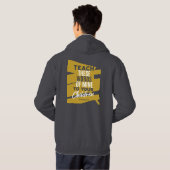 Leer deze woorden van mij aan uw kinderen 1 hoodie (Achterkant volledig)