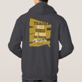 Leer deze woorden van mij aan uw kinderen 1 hoodie (Achterkant)