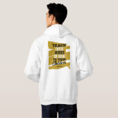 Leer deze woorden van mij aan uw kinderen 2 hoodie (Achterkant volledig)