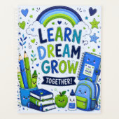 leer dromen groeien planner (Voorkant)
