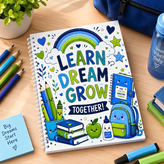 leer dromen groeien planner
