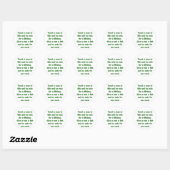 Leer een Man om te vissen Ronde Sticker (Vel)