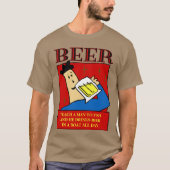 Leer een Man om te vissen T-shirt (Voorkant)
