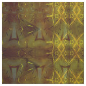leer en gouden stiksels stof (Swatch)