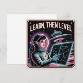 Leer, en vervolgens Level Kaart (Voorkant / Achterkant)