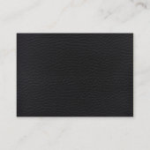 Leer | Executive Visitekaartje (Achterkant)