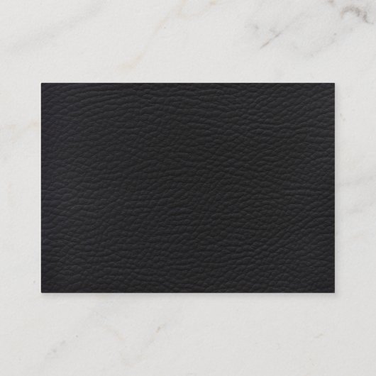 Leer | Executive Visitekaartje (Achterkant)