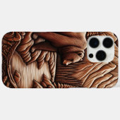 Leer-geïnspireerd Beer in Natuur Case-Mate iPhone Case (Achterkant (horizontaal))