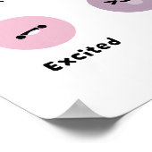 Leer Gevoelens Emoties Poster (Hoek)