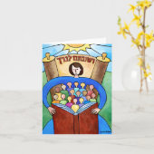 Leer hen zachtjes Noteer Kaart (Gele Bloem)