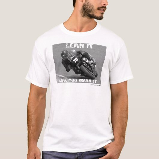 Leer het alsof je het bedoelt t-shirt (Voorkant)