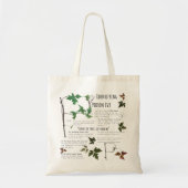 Leer het giftige plant te identificeren | Botany B Tote Bag (Voorkant)