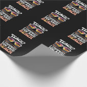 Leer ik dacht dat je zei strandleraar Groovy Cadeaupapier (Hoek)