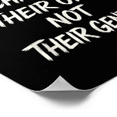 Leer je Kinderen om hun olie te veranderen, niet h Poster (Hoek)