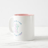 Leer je naar Dance Tweekleurige Koffiemok (Voorkant links)