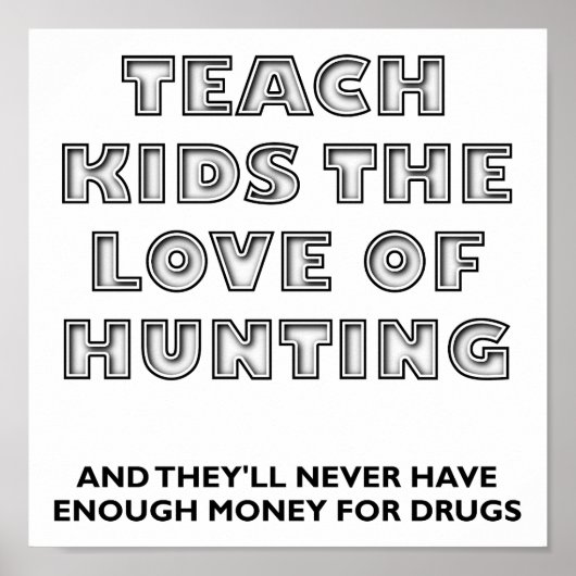 Leer Kinderen Grappige Jacht Poster (Voorkant)