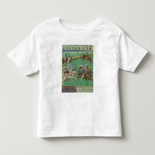 Leer Knachten naar Joust Kinder Shirts (Voorkant)