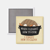 Leer koken magneet (Voorkant / Achterkant)