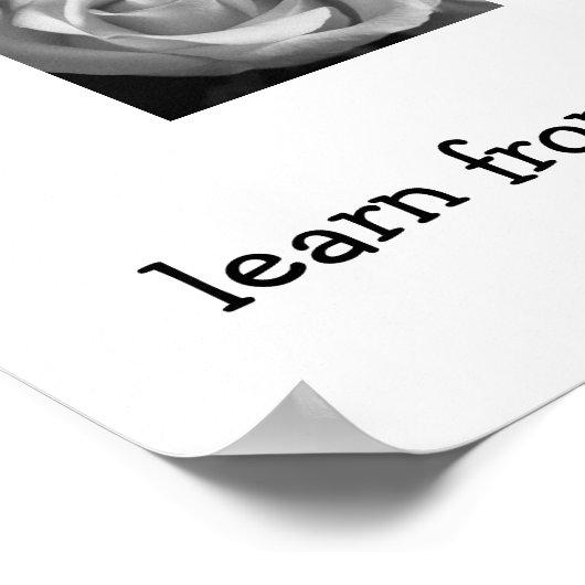 Leer, leef, hoop poster (Hoek)