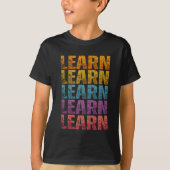 LEER LEER T-shirt (Voorkant)