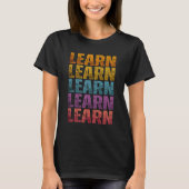LEER LEER T-shirt (Voorkant)