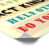 Leer Leerkrachten Onderwijs Poster (Hoek)