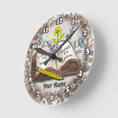 Leer lezen ronde klok (Hoek)