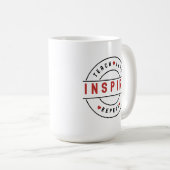 Leer Liefde Herhaal Motivatie Koffiemok (Voorkant rechts)