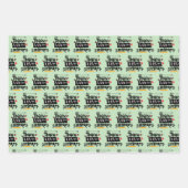 Leer liefde inspireren favoriete leraar cadeauverp inpakpapier vel (Voorkant)