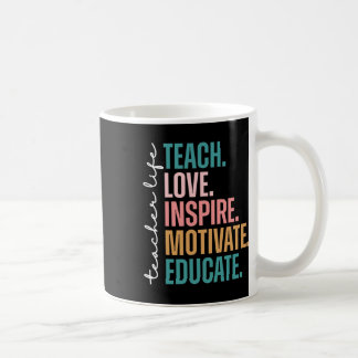 Leer Liefde Inspireren Motiveren Terug naar School Koffiemok
