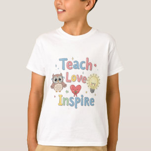 Leer Liefde Inspireren – Schattig T-shirt