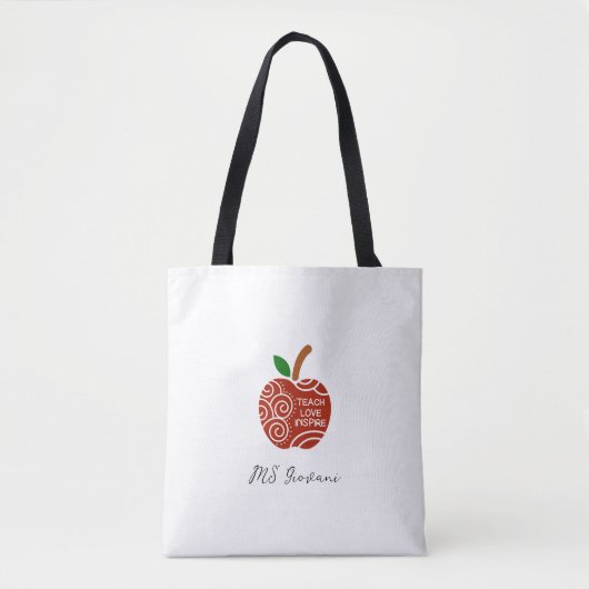 Leer Liefde Inspireren Tote Bag (Voorkant)