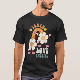 Leer Liefde Inspireren Vintage Dames Terug naar Sc T-shirt