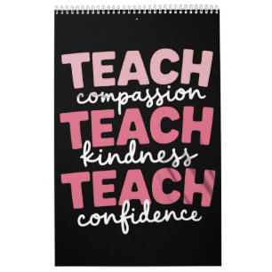 Leer Lieve Leraar Leven Onderwijs Inspirerend  Kalender