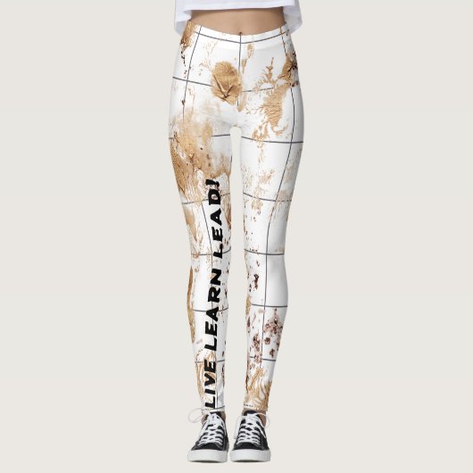 LEER LIVE LEIDEN! LEGGINGS (Voorkant)
