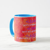 Leer ~ Love~ Laugh Mok (Voorkant links)