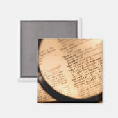 Leer magneet (Voorkant / Achterkant)