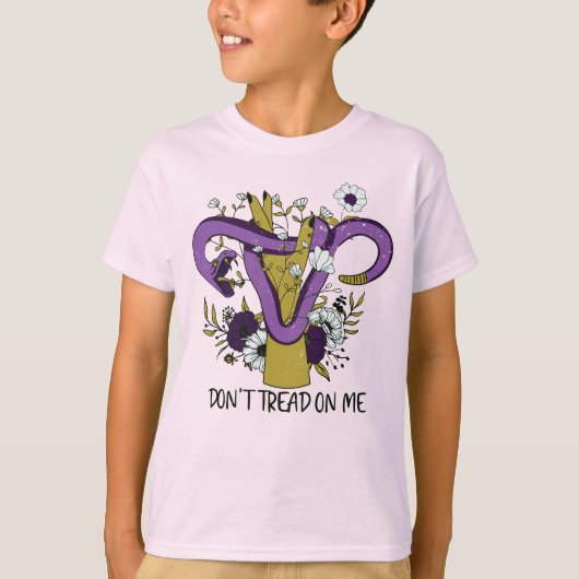 Leer me feminist niet op t-shirt (Voorkant)