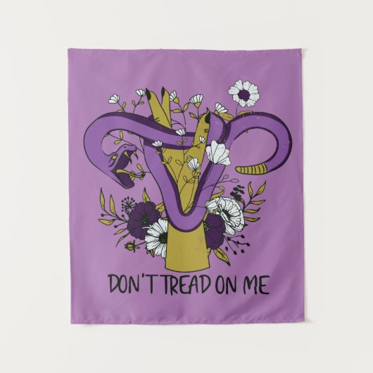 Leer me feminist niet op wandkleed (Voorkant)