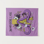 Leer me feminist niet op wandkleed (Voorkant (horizontaal))