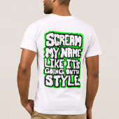 Leer me hoe je T-shirt kunt draaien (Achterkant)